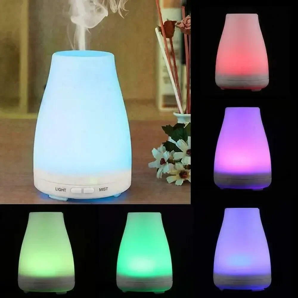 Essential Oil Aroma Diffuser Aromatherapy LED Ultrasonic Humidifier Air Purifier